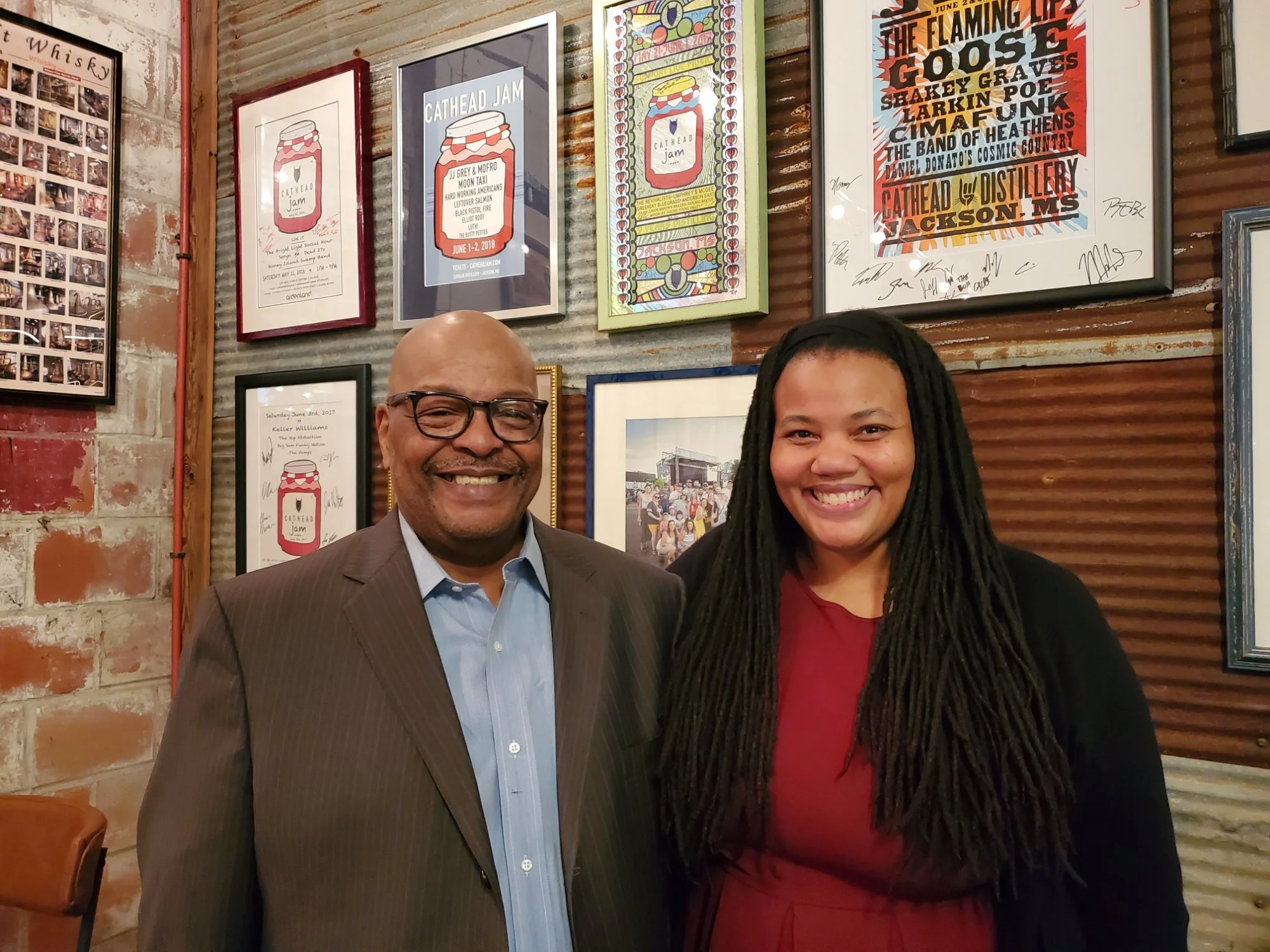 Dionne Nicole and her father David Burks, founder story of DavidArchive